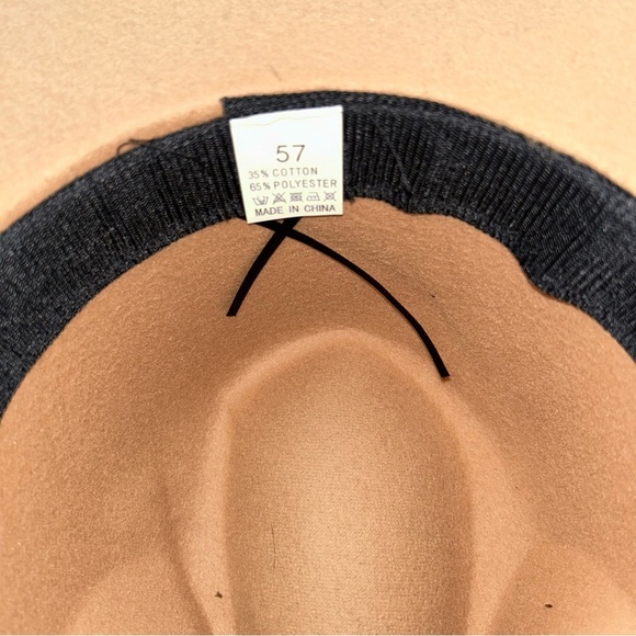 Tan Leopard Band Womens Fedora Hat 86010031Tn - Picture 10 of 12